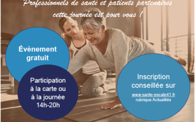 1ère journée départementale de l’ETP en Loir-et-Cher – « Maladies chroniques et Activités Physiques Adaptées »                        Mardi 14 juin 2022