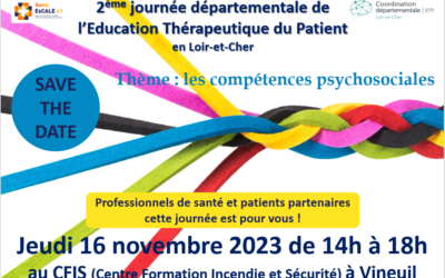 2ème journée départementale de l’ETP en Loir-et-Cher – 16/11/2023
