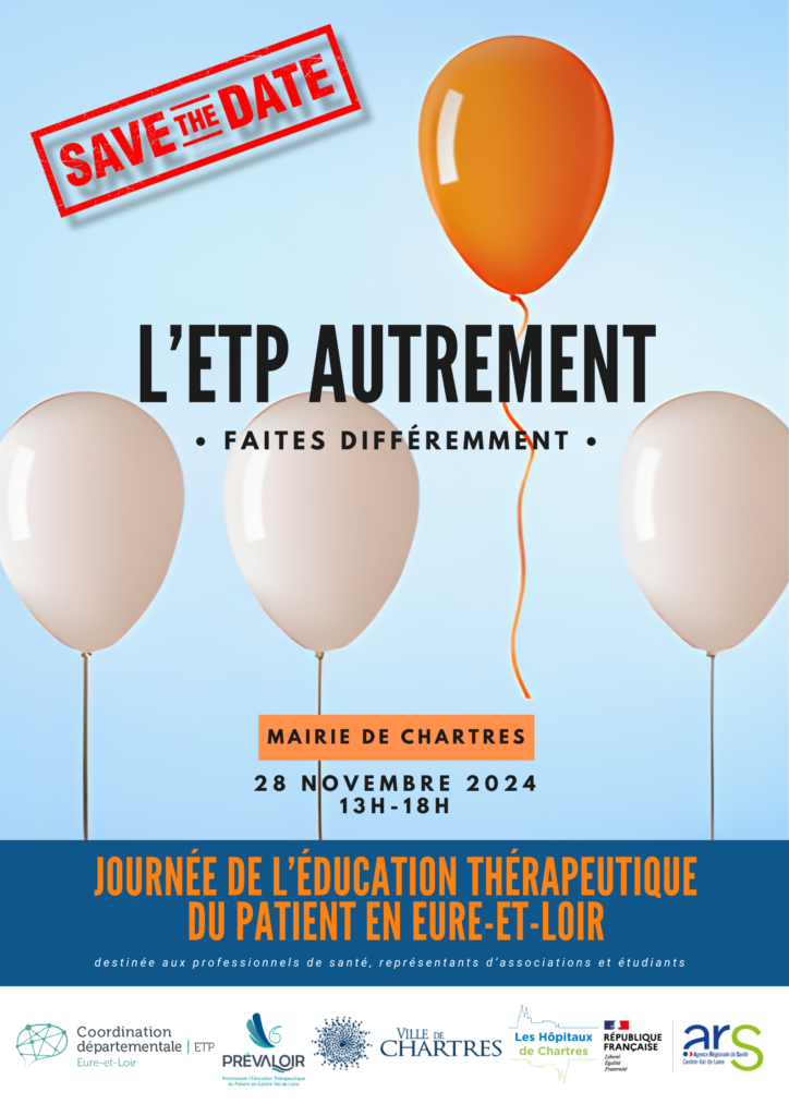 Affiche Journée Départementale ETP 2024 d'Eure-et-Loir