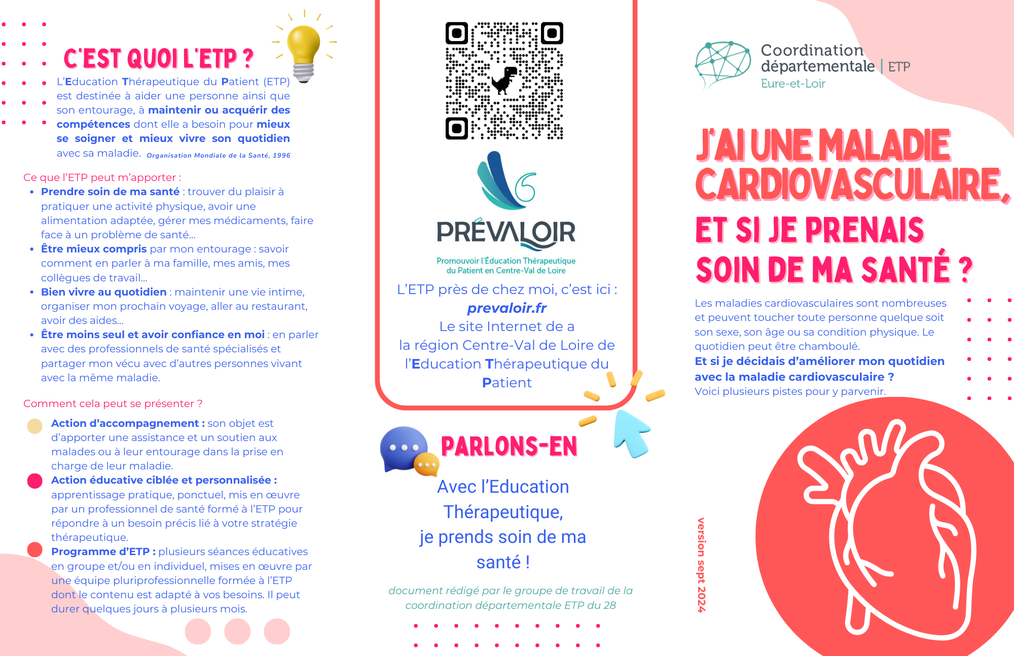 Flyer ETP28 -J'ai une MCV, et si je prenais soin de ma santé ? - 2024