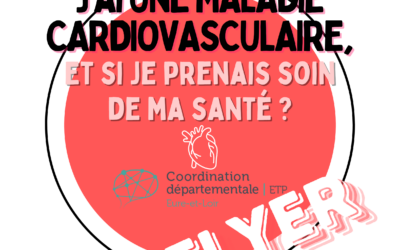 Avant Première ETP28 : Flyer « Et si je prenais soin de ma santé » pour les maladies cardiovasculaire dans le 28 – version 2024