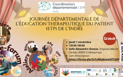 Première journée départementale de l’Éducation Thérapeutique du Patient de l’Indre