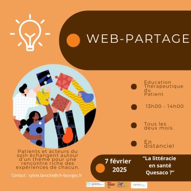 Les web-partage de la coordination ETP du Cher