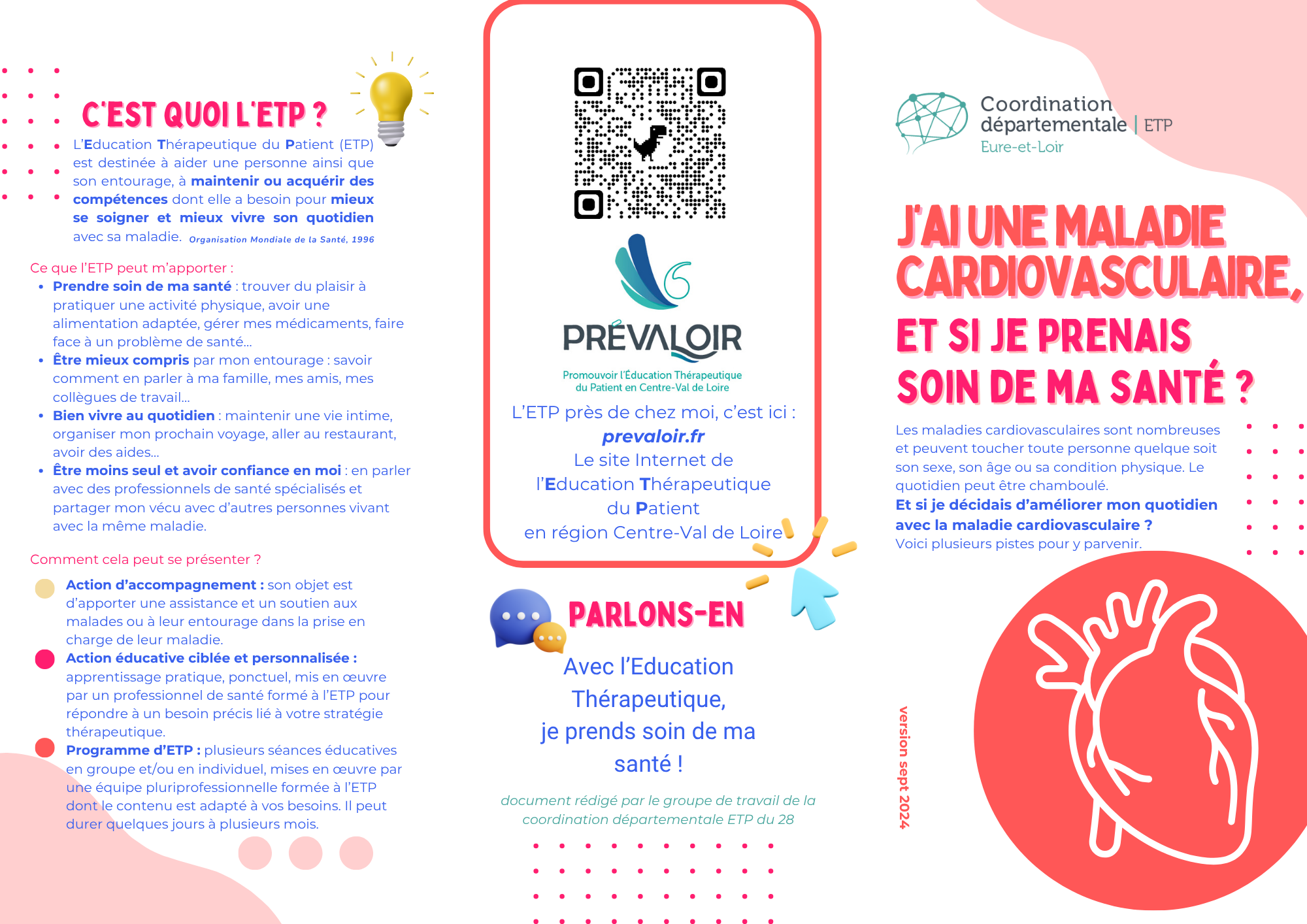 Flyer ETP28 -J'ai une MCV, et si je prenais soin de ma santé ? - 2024