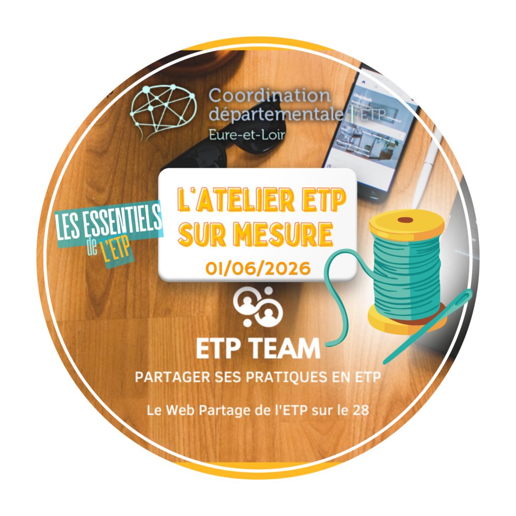 ETP TEAM 1er juin - Atelier sur Mesure