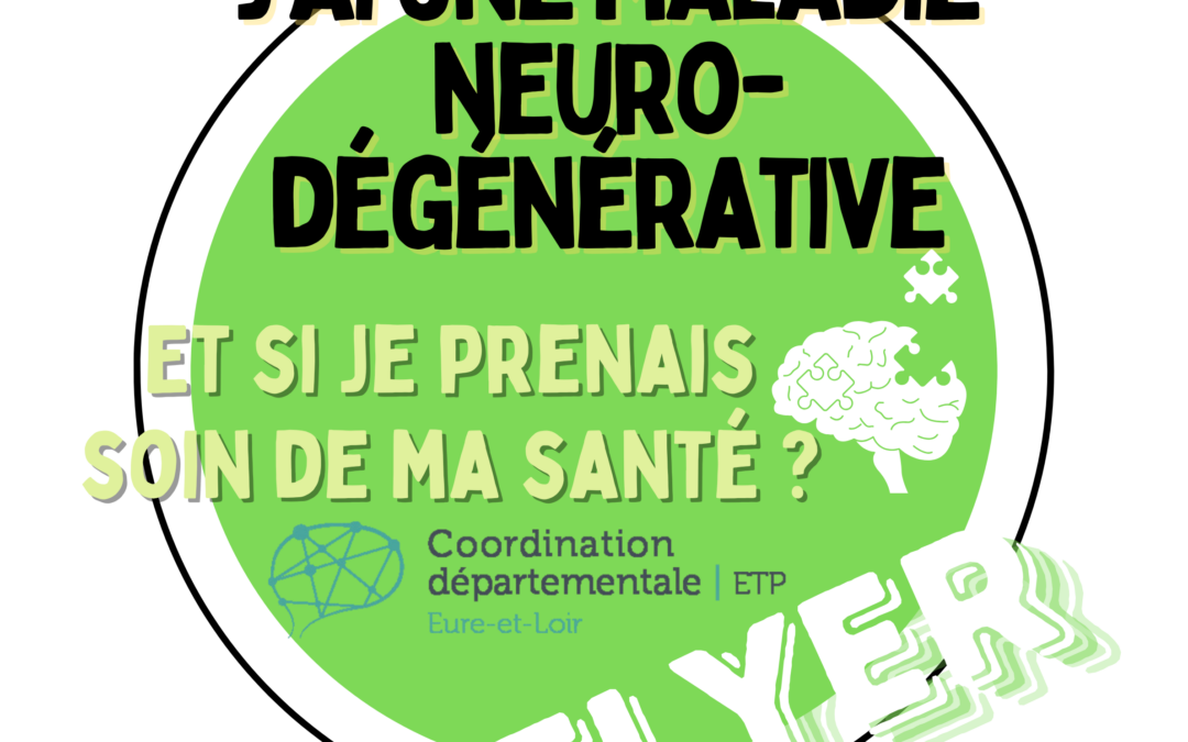 Flyer « J&rsquo;ai une Maladie Neurologique, Et si je prenais soin de ma santé »- version septembre 2026