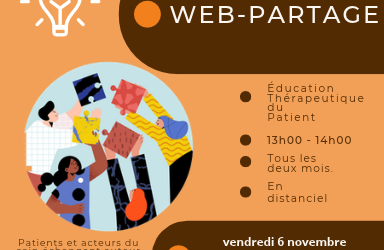 Le prochain web-partage : le BEP « Focus sur cette rencontre singulière »