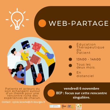 Le prochain web-partage : le BEP « Focus sur cette rencontre singulière »